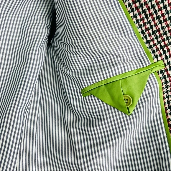 J. Crew Black and White Houndstooth Blazer - Picture 5 of 10